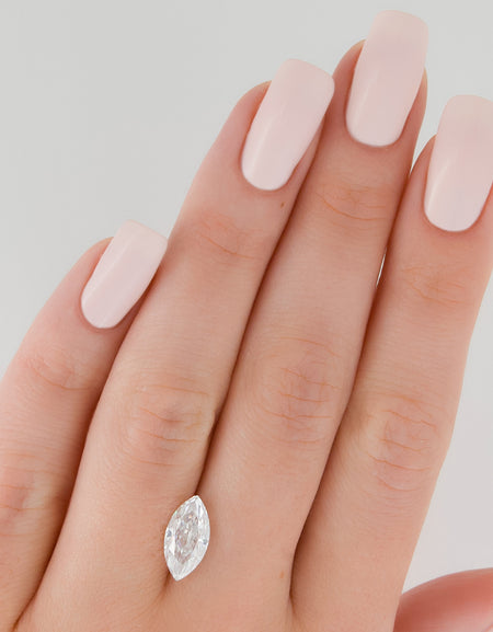 2.5Ct Marquise Keyzar Moissanite
