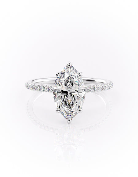 The Pave Nelly 2ct WG MQ