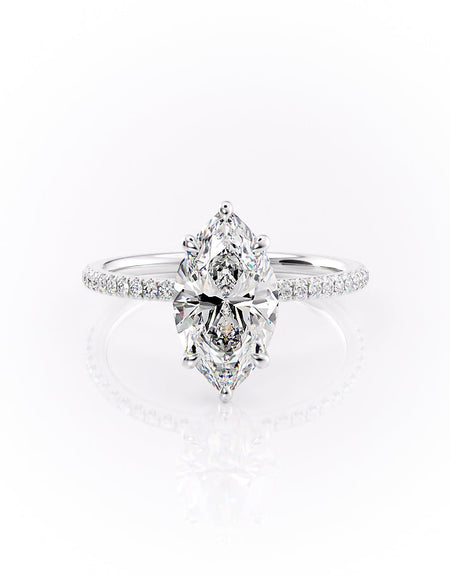 The Pave Nelly 2ct WG MQ