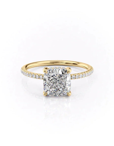The Pave Crown Kamellie YG CU