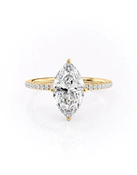 The Pave Crown Kamellie YG MQ