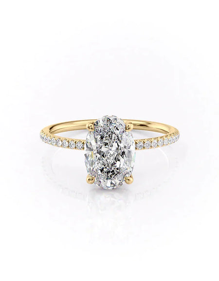 The Pave Crown Kamellie YG OV
