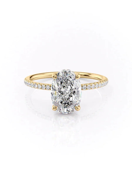 The Pave Crown Kamellie YG OV