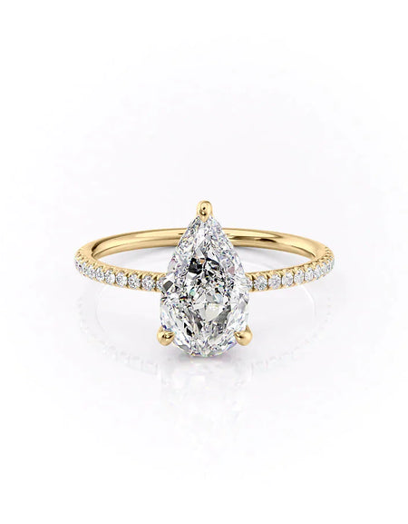 The Pave Crown Kamellie YG PS