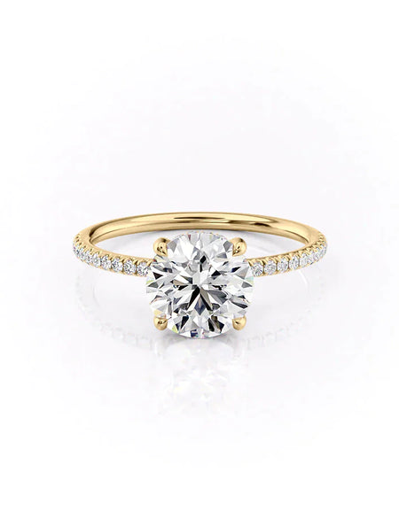 The Pave Crown Kamellie YG R