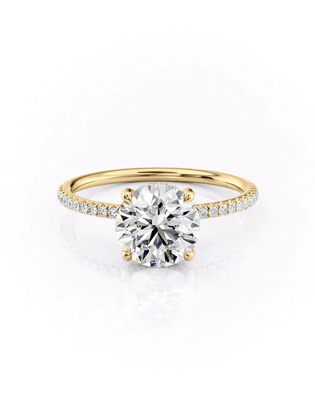 The Pave Crown Kamellie YG R
