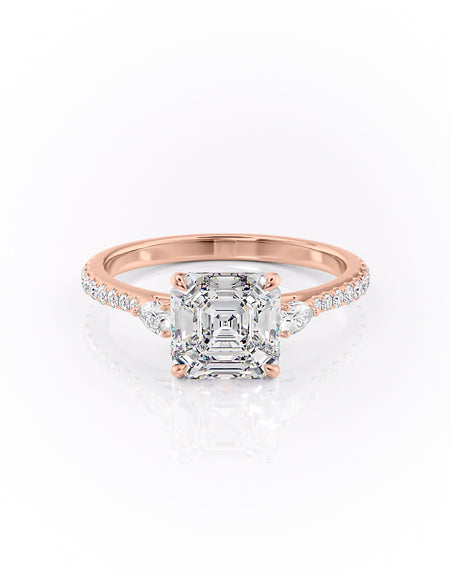 The Pave Pears Liv 2ct RG ASH