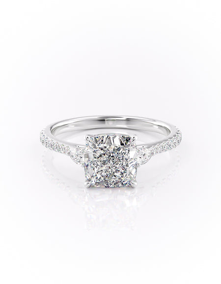 The Pave Pears Liv 2ct WG CU