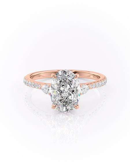 The Pave Pears Liv 2ct RG OV