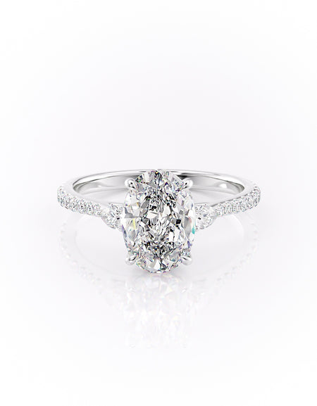 The Pave Pears Liv 2ct WG OV
