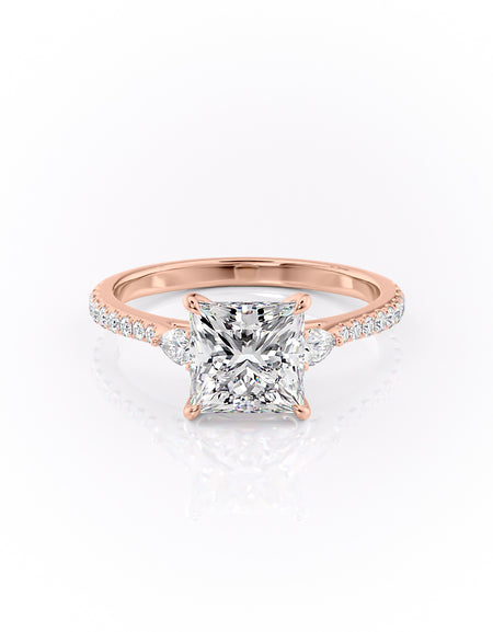 The Pave Pears Liv 2ct RG PR