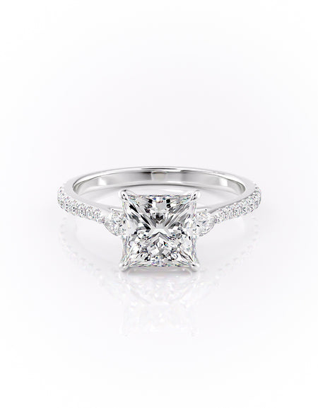 The Pave Pears Liv 2ct WG PR
