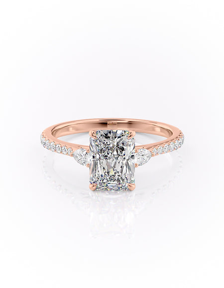 The Pave Pears Liv 2ct RG RAD