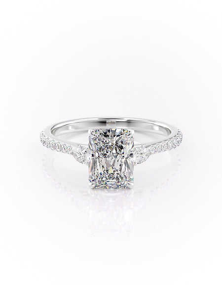 The Pave Pears Liv 2ct WG RAD