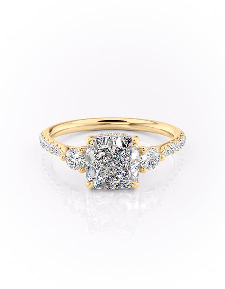 The Pave Lia 2ct YG CU