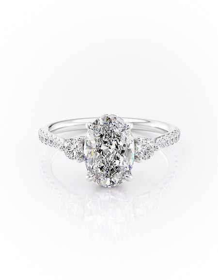 The Pave Lia 2ct WG OV