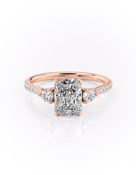 The Pave Lia 2ct RG RAD