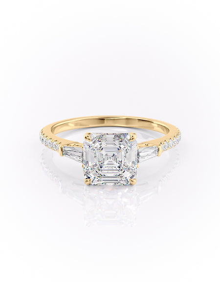 The Pave Liv 2ct YG ASH