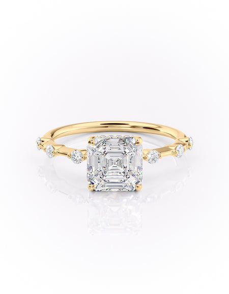 The Hidden Halo Penelope 2ct YG ASH
