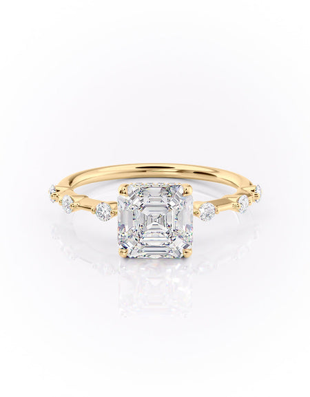 The Hidden Halo Penelope 2ct YG ASH