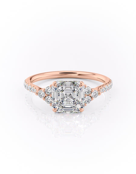 The Pave Scarlett 2ct RG ASH