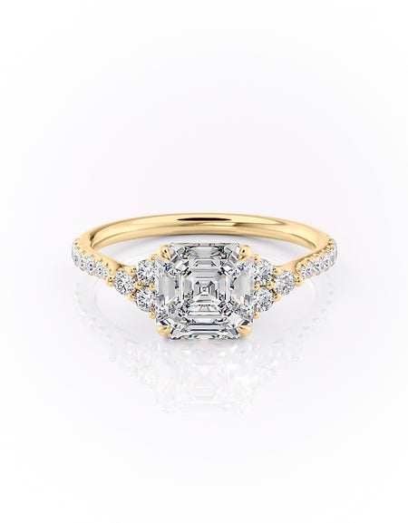 The Pave Scarlett 2ct YG ASH