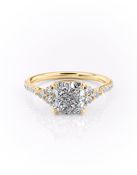 The Pave Scarlett 2ct YG CU