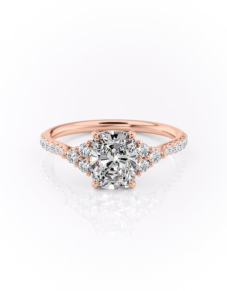 The Pave Scarlett 2ct RG ECU