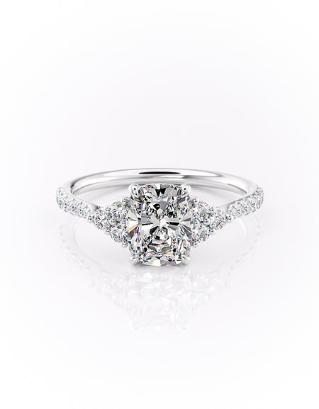The Pave Scarlett 2ct WG ECU