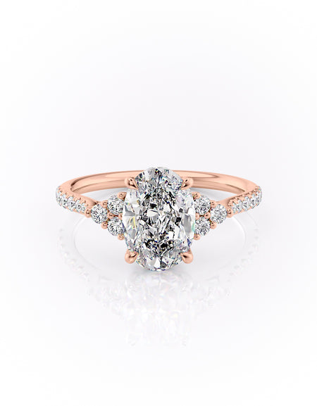 The Pave Scarlett 2ct RG OV