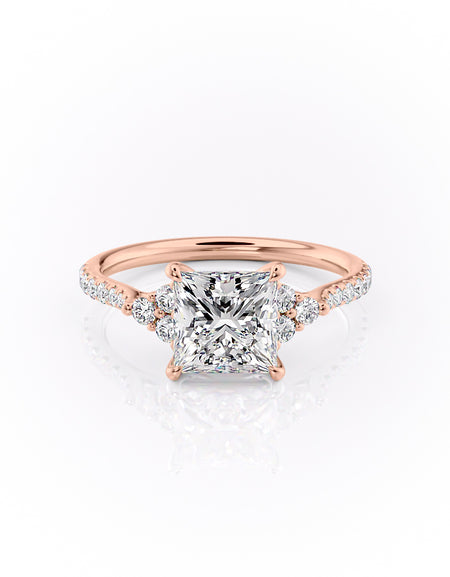 The Pave Scarlett 2ct RG PR