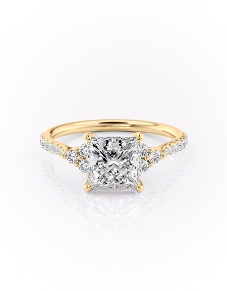 The Pave Scarlett 2ct YG PR