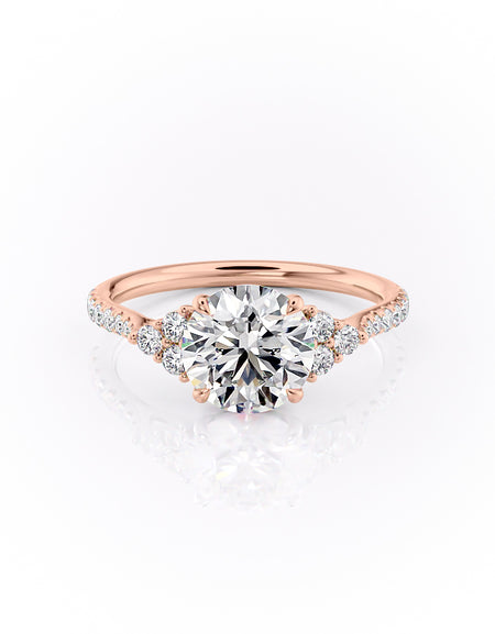 The Pave Scarlett 2ct RG R