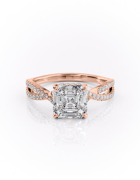 The Angelina 2ct RG ASH