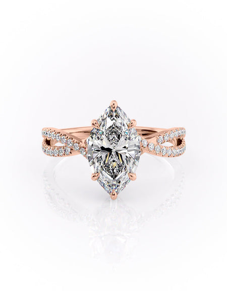 The Angelina 2ct RG MQ