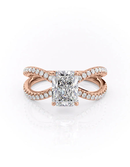 The Zoey Radiant Rose Gold 14k, The Zoey Radiant Rose Gold 18k