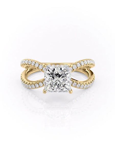 The Zoey Princess Yellow Gold 14k, The Zoey Princess Yellow Gold 18k