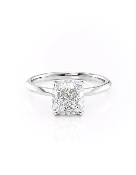 The Razor Kamellie Cushion White Gold 14k, The Razor Kamellie Cushion White Gold 18k