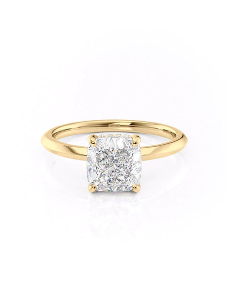 The Razor Kamellie Cushion Yellow Gold 14k, The Razor Kamellie Cushion Yellow Gold 18k