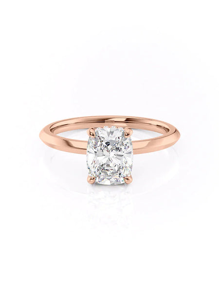 The Razor Kamellie Elongated Cushion Rose Gold 14k, The Razor Kamellie Elongated Cushion Rose Gold 18k