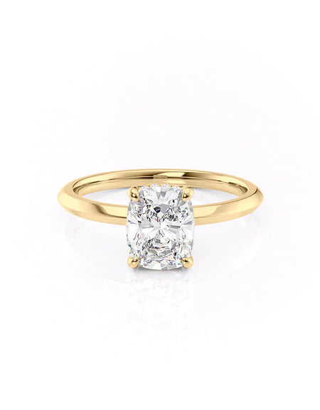 The Razor Kamellie Elongated Cushion Yellow Gold 14k, The Razor Kamellie Elongated Cushion Yellow Gold 18k