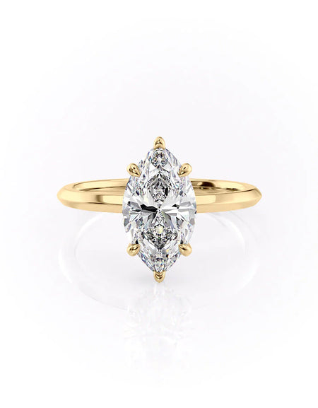 The Razor Kamellie Marquise Yellow Gold 14k, The Razor Kamellie Marquise Yellow Gold 18k