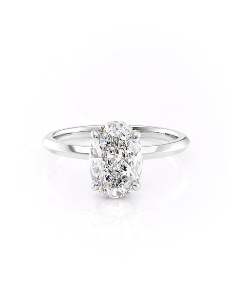 The Razor Kamellie Oval White Gold 14k, The Razor Kamellie Oval White Gold 18k