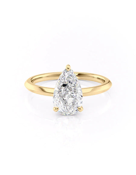The Razor Kamellie Pear Yellow Gold 14k, The Razor Kamellie Pear Yellow Gold 18k