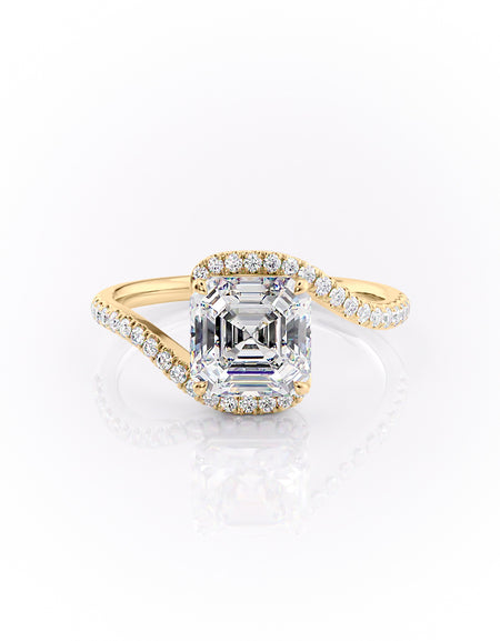 The Pave Skyler 2ct YG ASH
