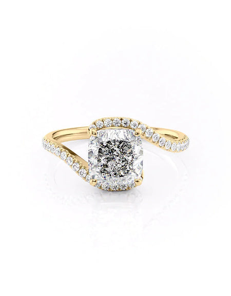The Pave Skyler 2ct YG CU