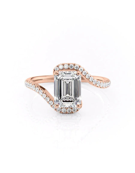 The Pave Skyler 2ct RG EM