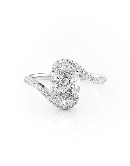 The Pave Skyler 2ct WG OV