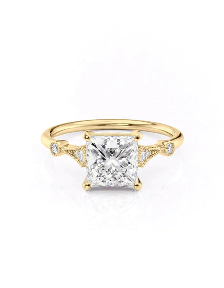The Amber 2ct YG PR