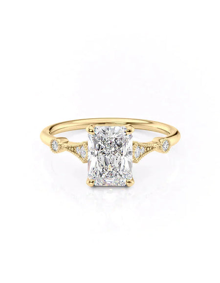 The Amber 2ct YG RAD